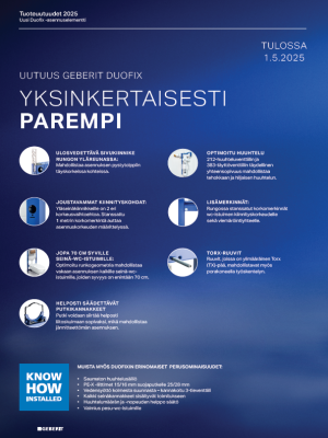 Uusi Duofix - Edut pähkinänkuoressa