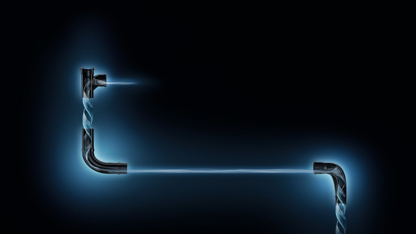 Geberit SuperTube -tekniikka Geberit SuperTube -tekniikka