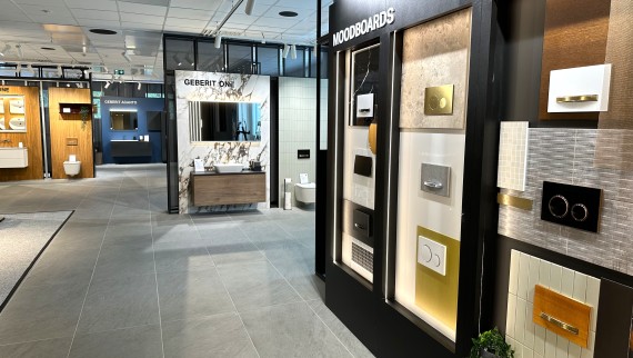 Geberit & IDO showroom Vantaalla Geberit & IDO showroom Vantaalla