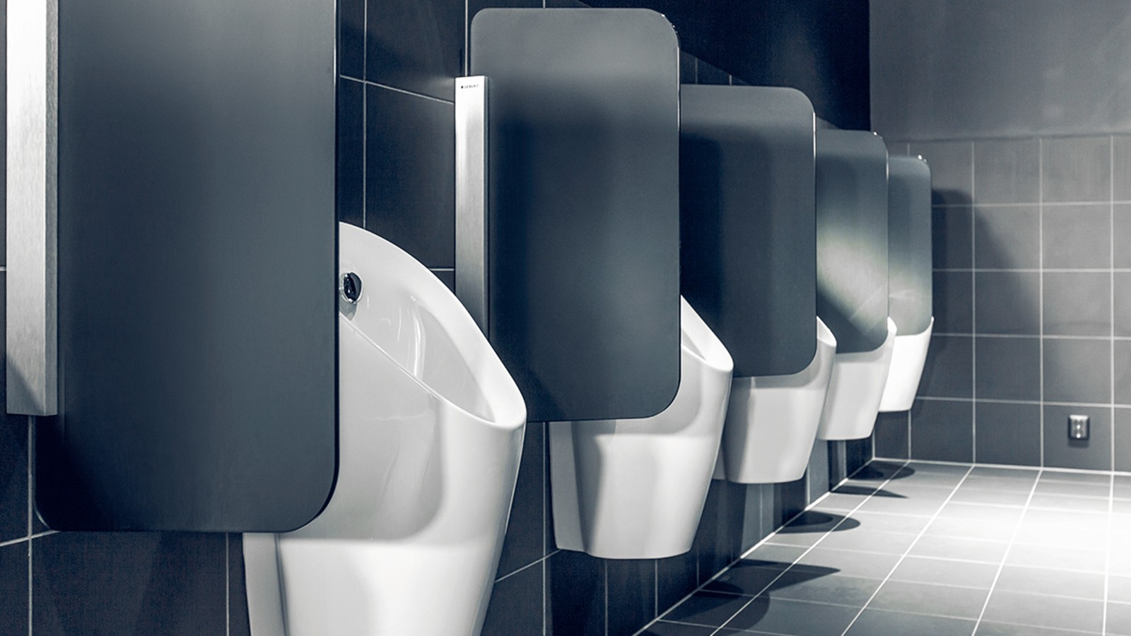 Urinaalijärjestelmä Meeting Point X, Oslossa Urinaalijärjestelmä Meeting Point X, Oslossa