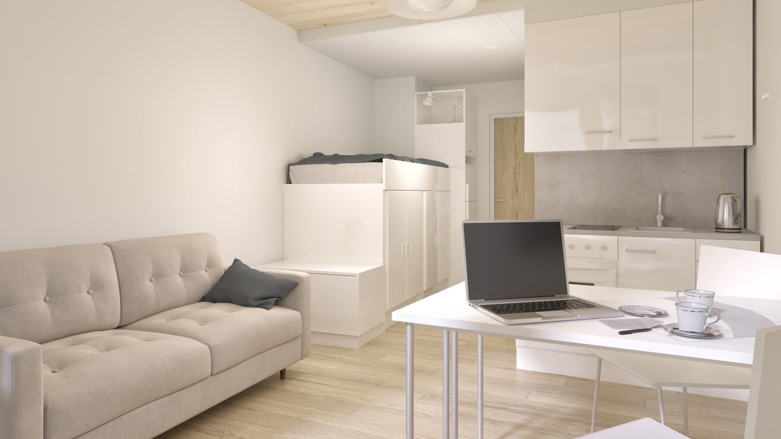 Hippoksen yhteisöyksiöt ovat uusi konsepti opiskelija-asumisessa Hippoksen yhteisöyksiöt ovat uusi konsepti opiskelija-asumisessa