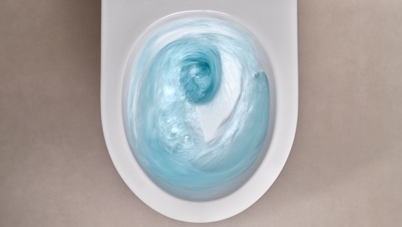 Geberit Acanto TurboFlus-huuhtelu (© Geberit)