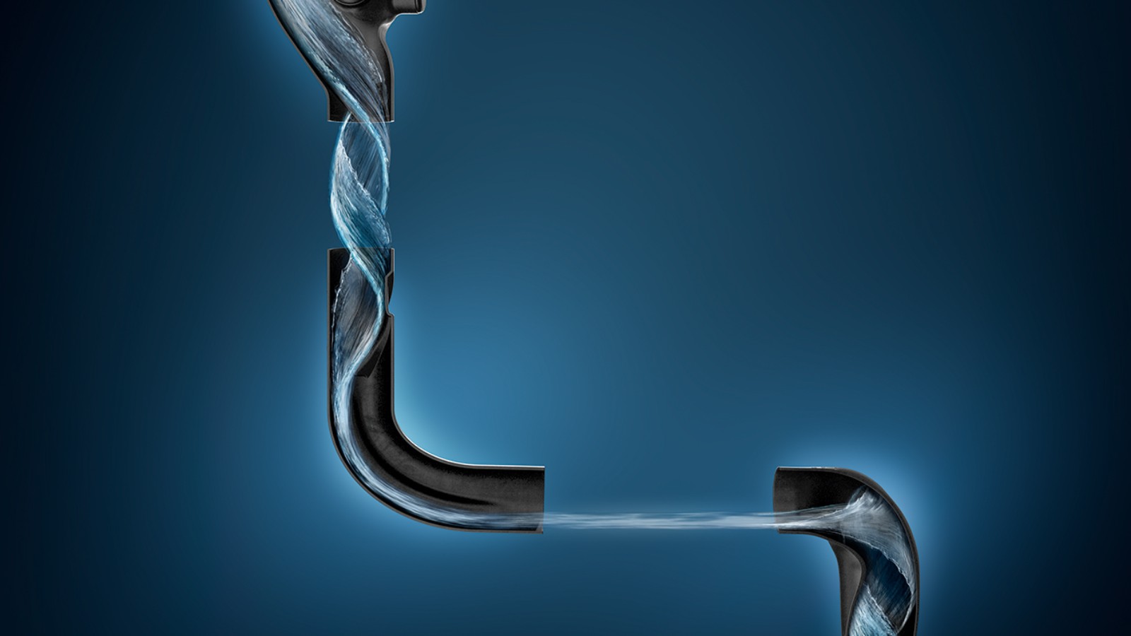 Tilaa säästävä Geberit SuperTube -viemärijärjestelmä Tilaa säästävä Geberit SuperTube -viemärijärjestelmä