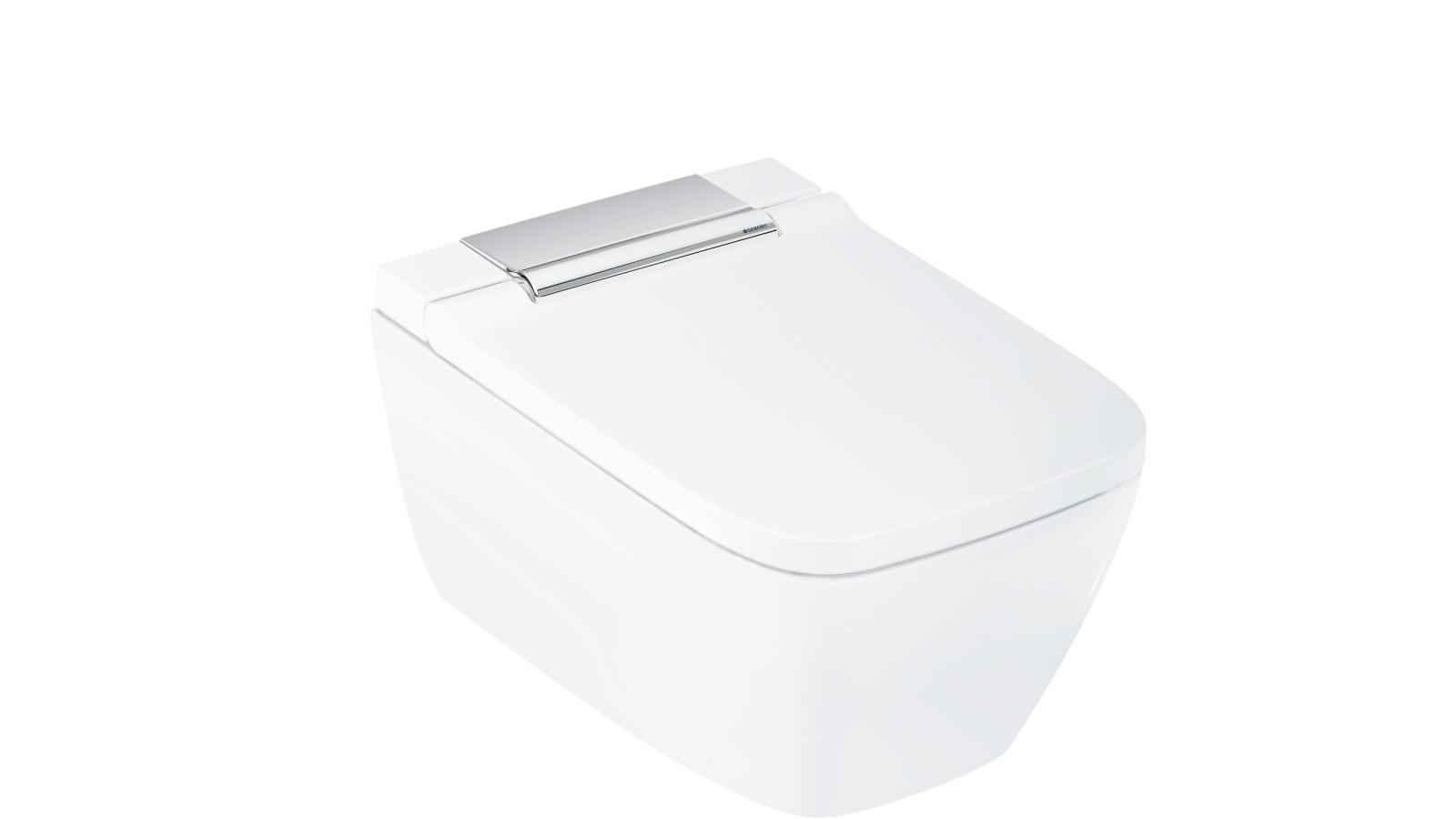 AquaClean Sela Square kiiltävällä kromisuojuksella AquaClean Sela Square kiiltävällä kromisuojuksella