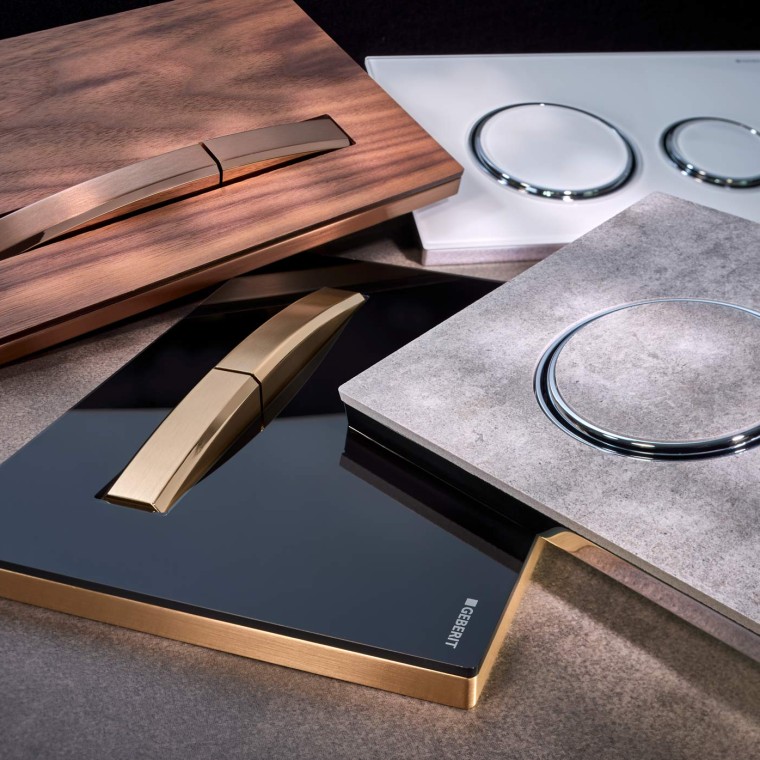 Sigma50 -sarjan huuhtelupainikkeita Sigma50 -sarjan huuhtelupainikkeita