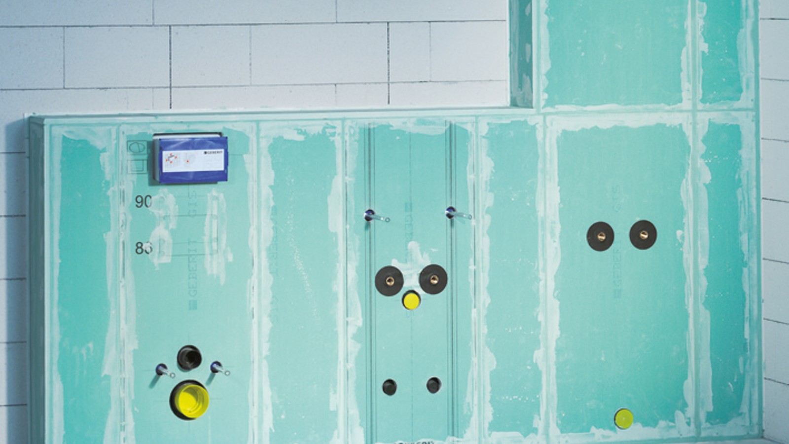 Geberit Duofix -asennusseinä Geberit Duofix -asennusseinä