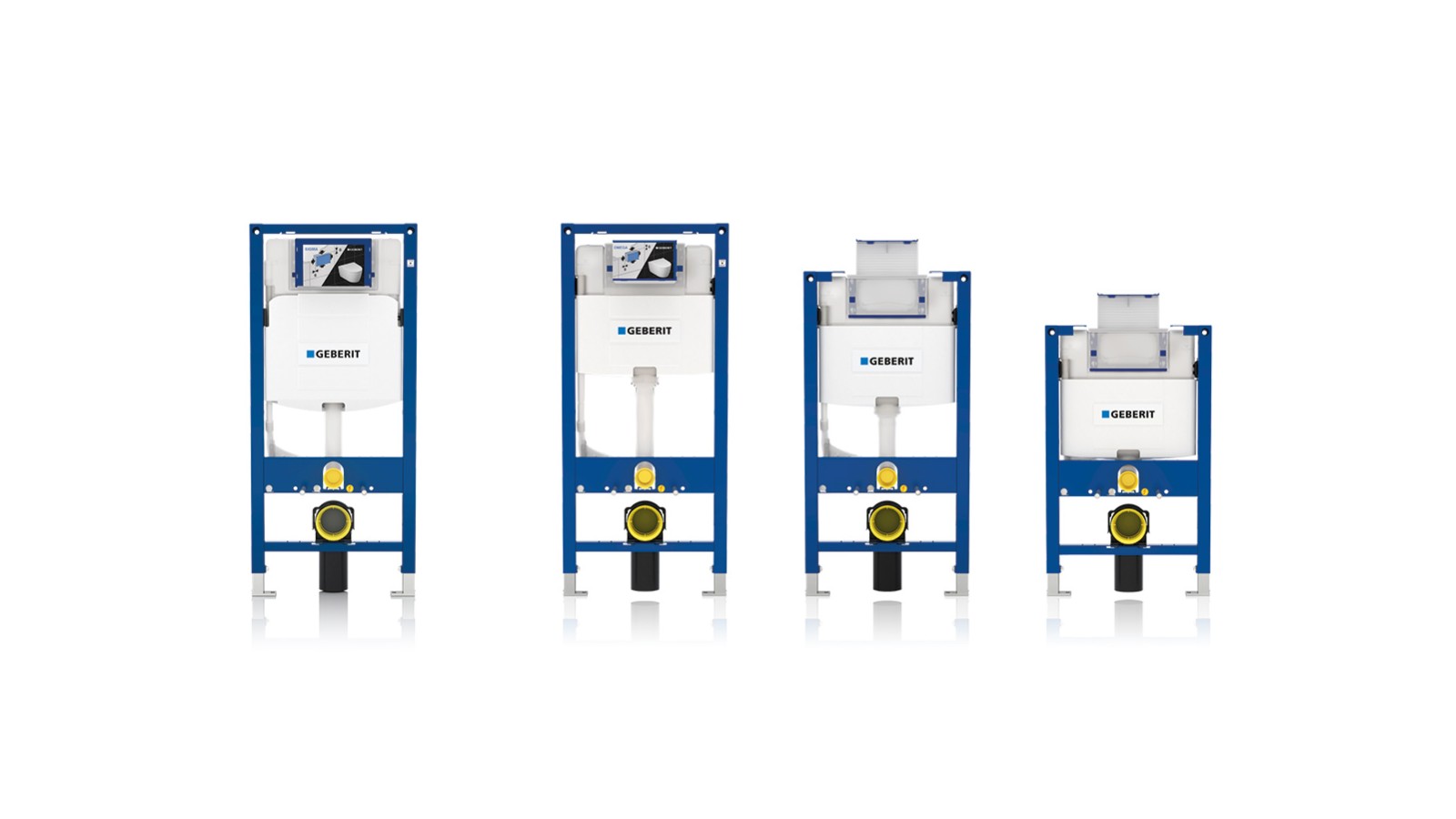 Geberit Omega-, Geberit Sigma- ja Geberit Duofix -asennusjärjestelmät