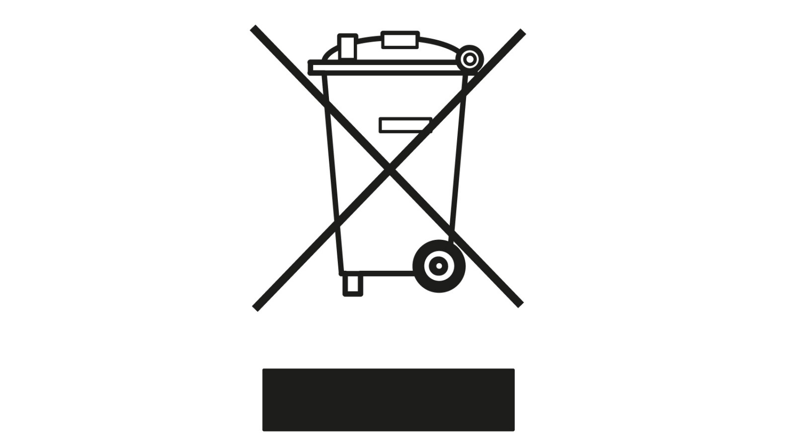 Symboli "Käytettyjen sähkö- ja elektroniikkalaitteiden kierrätys" Symboli "Käytettyjen sähkö- ja elektroniikkalaitteiden kierrätys"