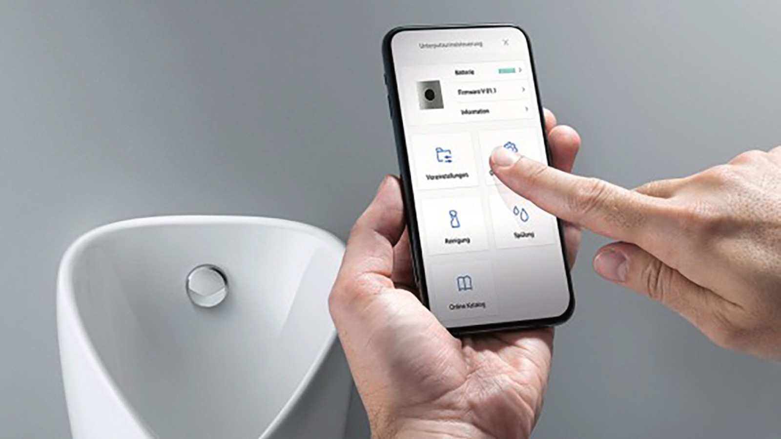 Geberit Controls -sovellus Geberit Controls -sovellus
