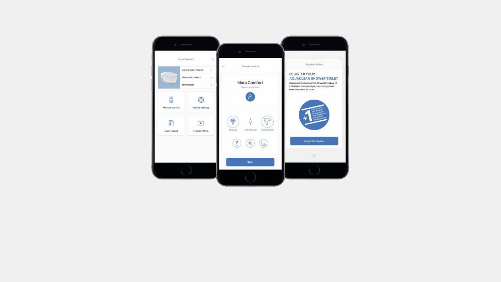 Geberit Home -sovellus