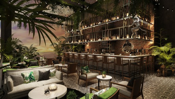 Marriott Hotel Kampalan hotellibaari (© MMAC Dubai) Marriott Hotel Kampalan hotellibaari (© MMAC Dubai)