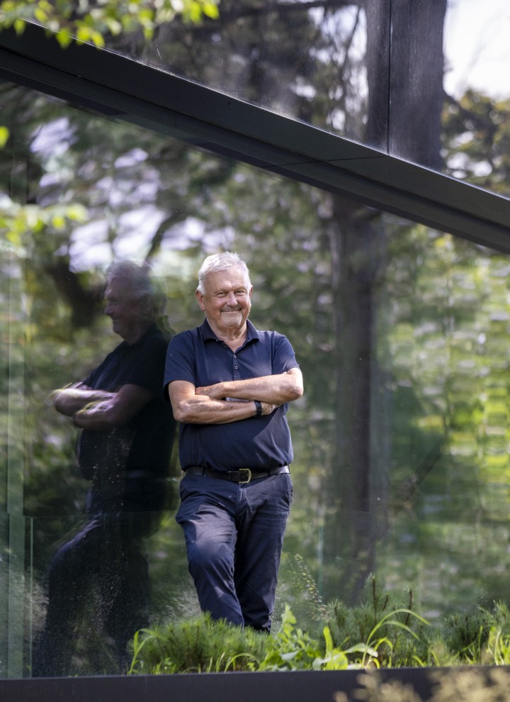 Arkkitehti Jan Pesman on erikoistunut modullaarisiin ratkaisuihin (© Lucas van der Wee)