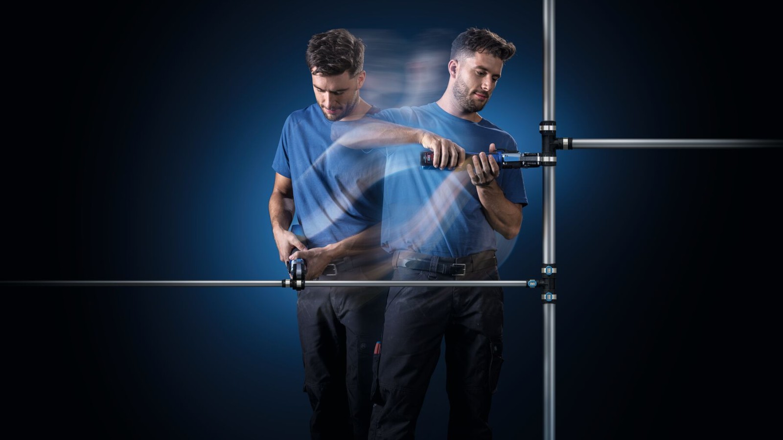 Vaivatonta asennusta Geberit FlowFit -järjestelmällä