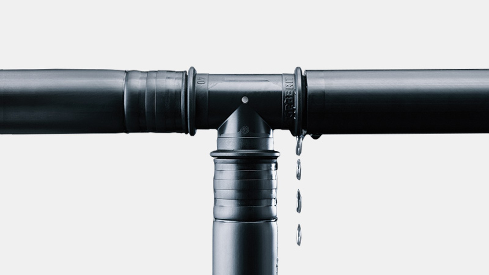 Puristamattomat Geberit Mepla -liittimet havaitaan selvästi painekokeessa