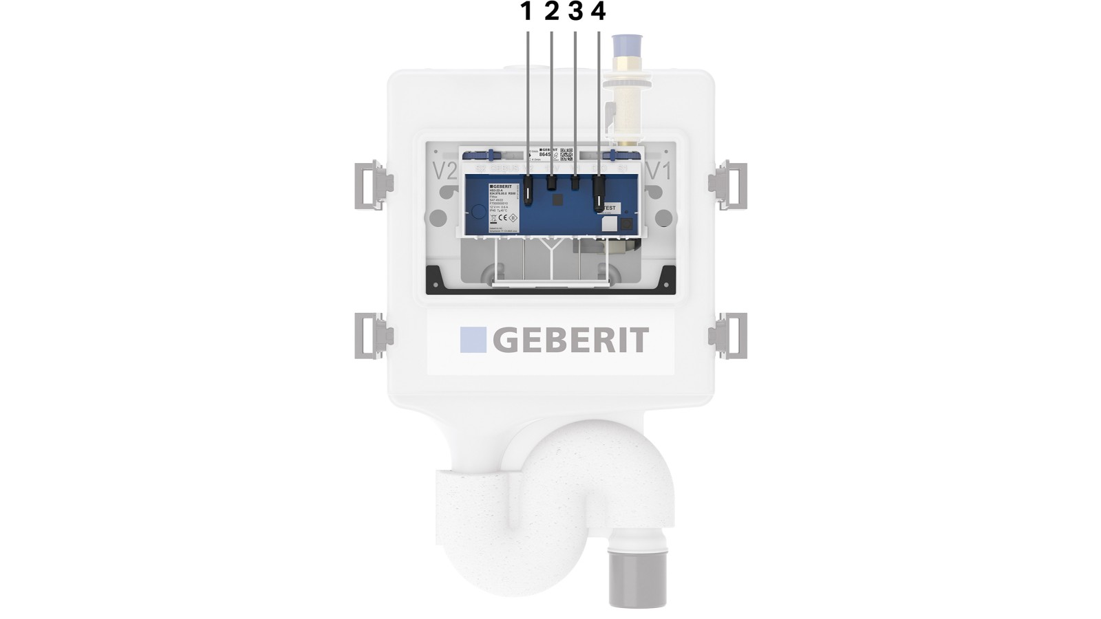 Geberit HS30 hygieniahuuhtelulaite (© Geberit)