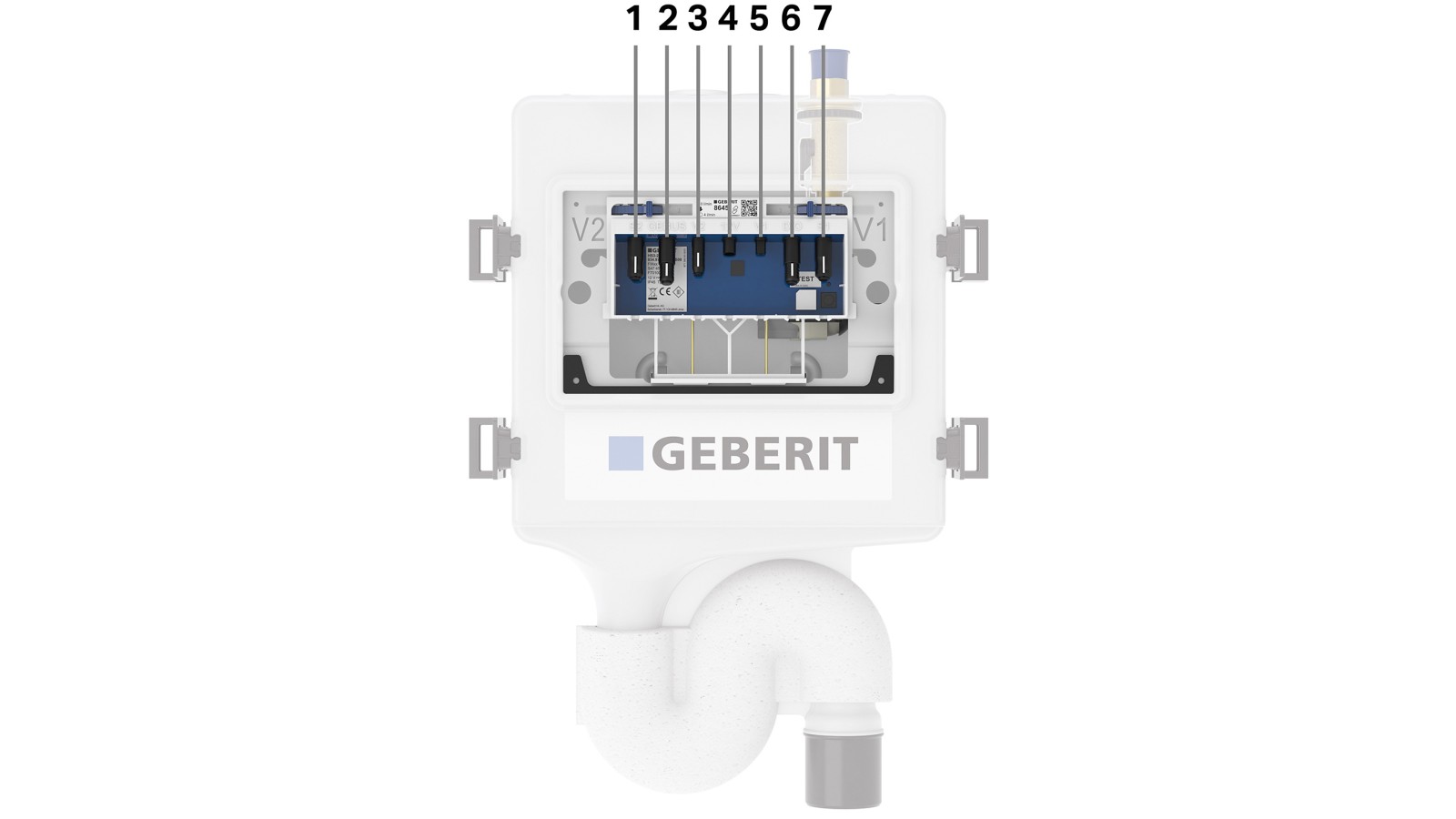 Geberit HS50 hygieniahuuhtelulaite (© Geberit)
