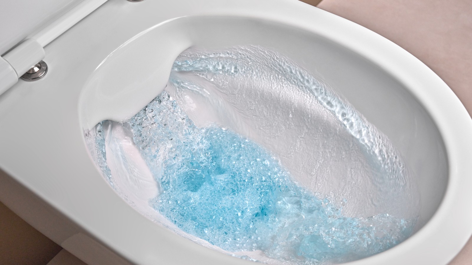 Rimfree®-huuhteluteknologia iCon-WC-istuimessa Rimfree®-huuhteluteknologia iCon-WC-istuimessa