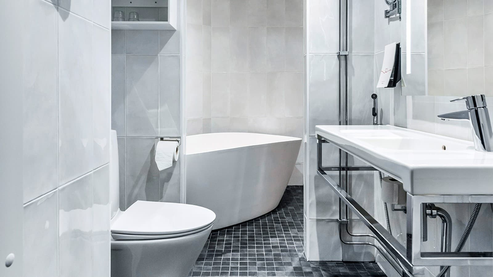 Original Sokos Hotel Puijonsarven kylpyhuone Original Sokos Hotel Puijonsarven kylpyhuone