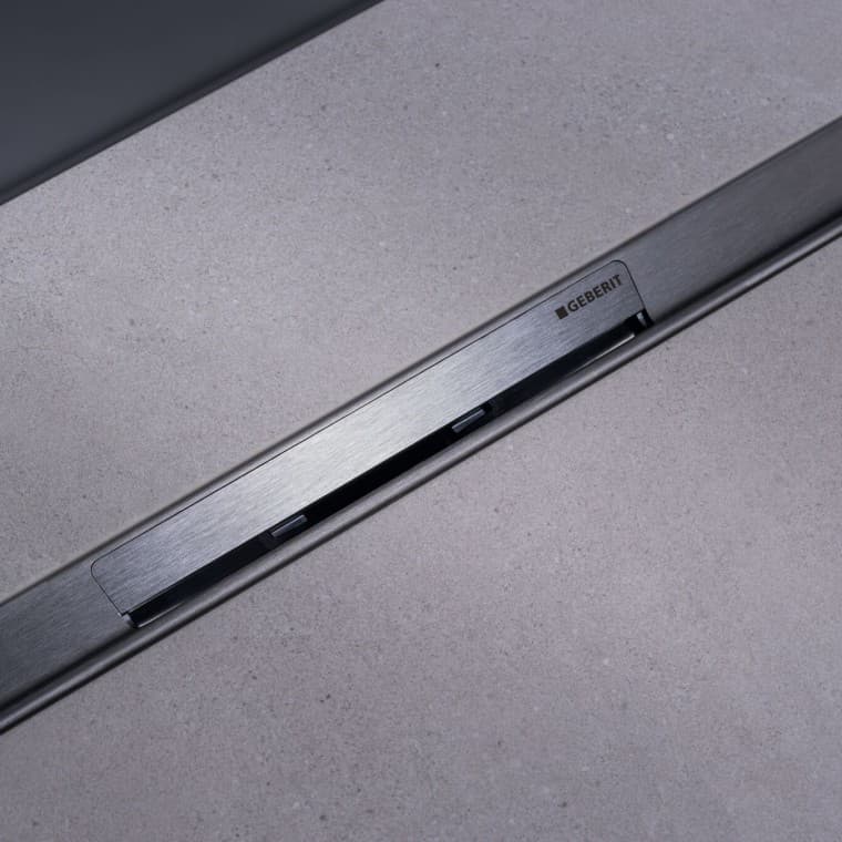 Geberit CleanLine50 mustaa kromia Geberit CleanLine50 mustaa kromia