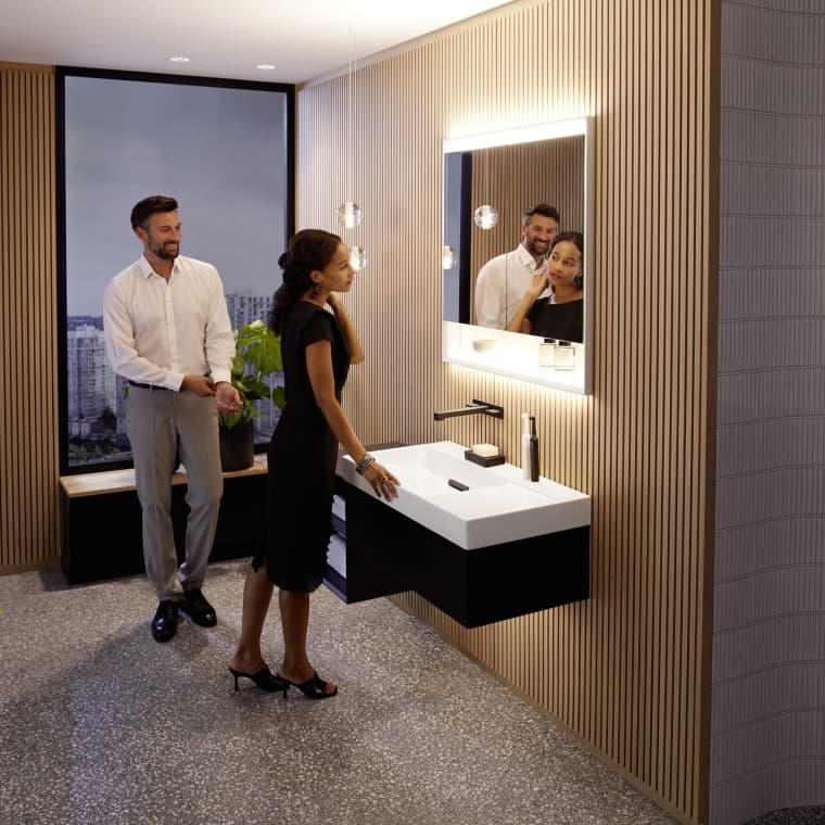 Peilin ComfortLight -valaistuskonsepti Peilin ComfortLight -valaistuskonsepti