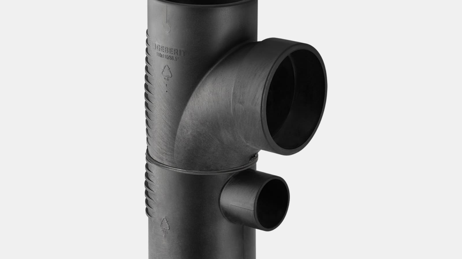 Geberit Silent-db20 -yhdistelmähaarayhde 88,5° Geberit Silent-db20 -yhdistelmähaarayhde 88,5°