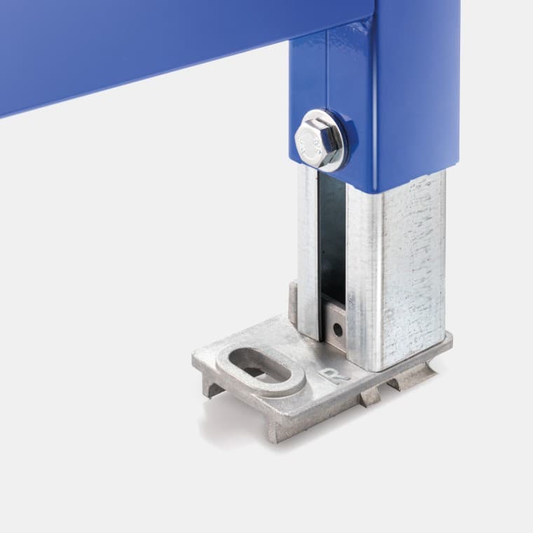 Älykkäästi suunniteltu ontto jalkatuki Älykkäästi suunniteltu ontto jalkatuki